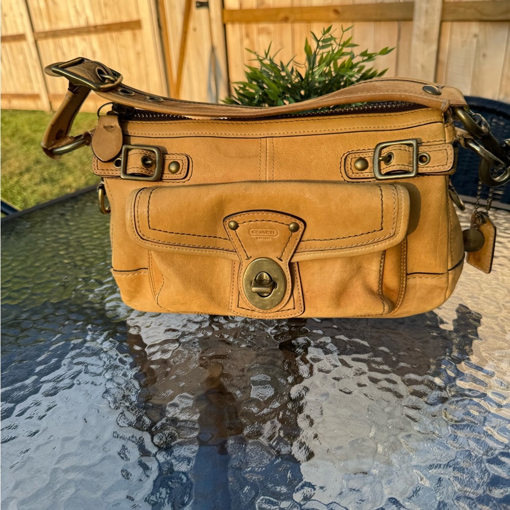 Coach Leather 65th Anniversary Legacy Bag